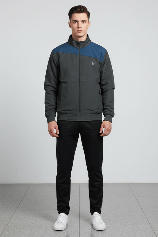 LOVE LONDON Polyester Men's Biker Jacket - Dark Green ( Pack of 1 ) LOVE LONDON Polyester Men's Biker Jacket - Dark Green ( Pack of 1 )