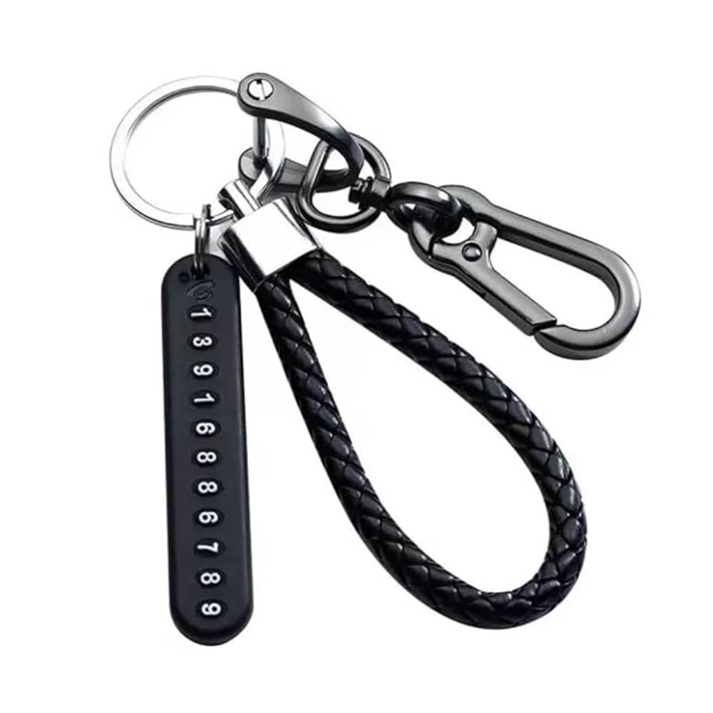 MANDEV Black Men's Alphabet Keychain ( Pack of 1 ) - Jewellery Sets | Buy online on ZillyBuy