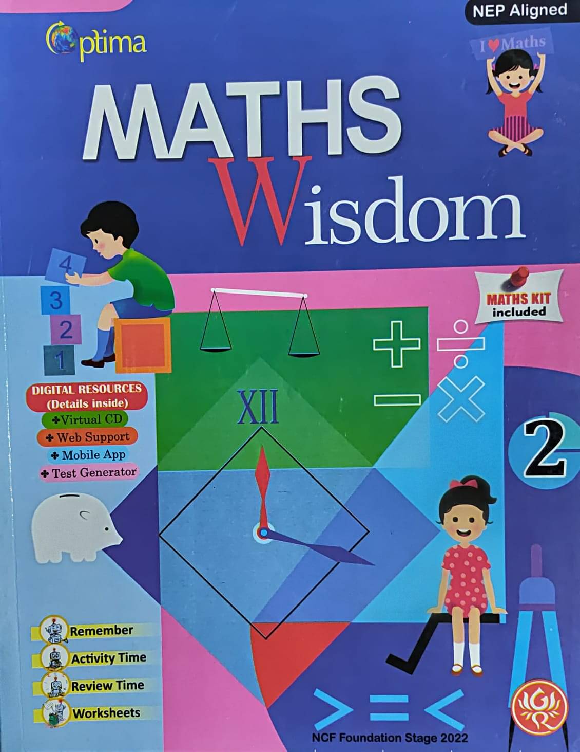     			Optima Maths Wisdom Class 2