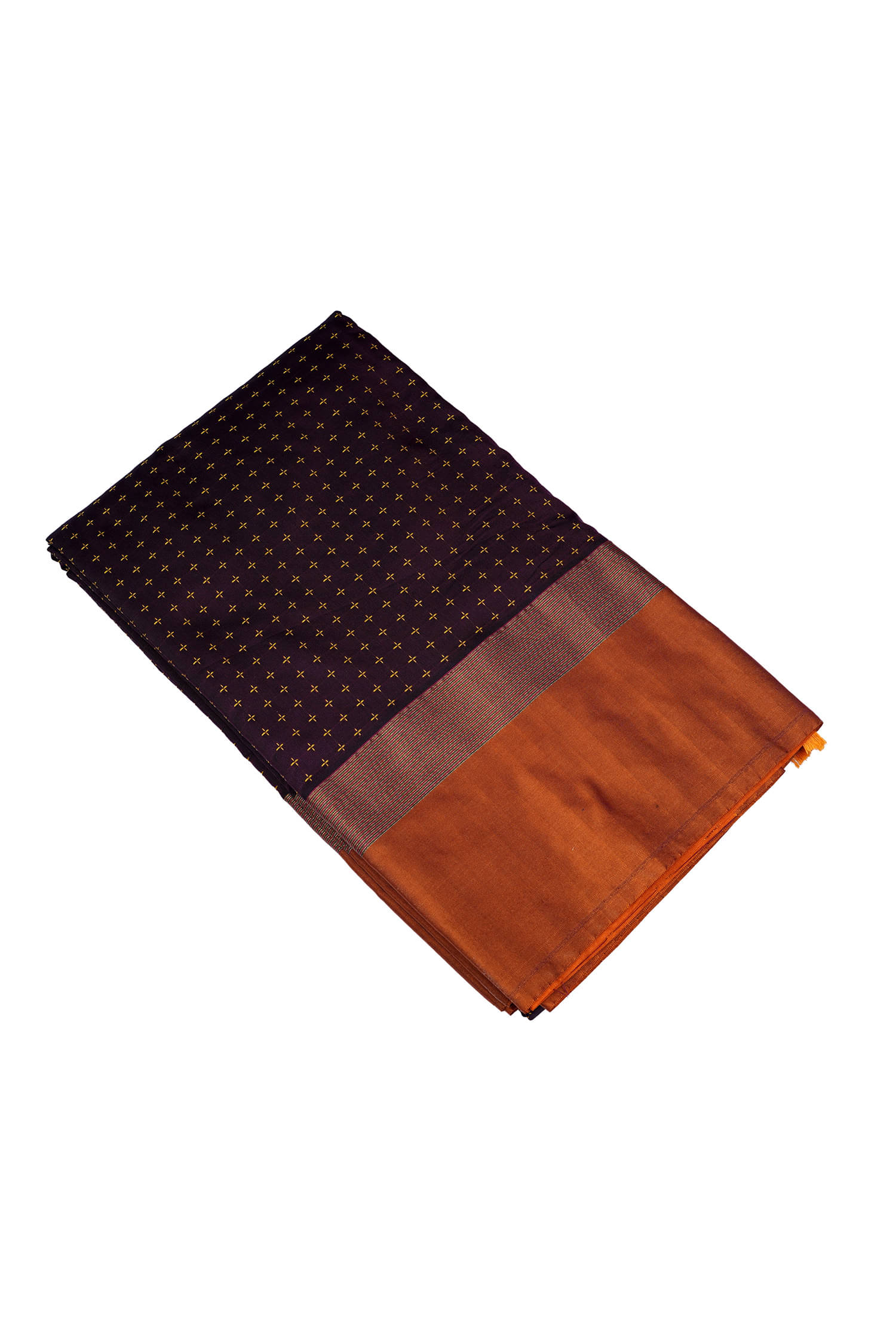 PK TRENDY COLLECTIONS Silk Blend Self Design Mangalgiri Saree With Unstitched Blouse Piece ( Wine,Gold ) PK TRENDY COLLECTIONS Silk Blend Self Design Mangalgiri Saree With Unstitched Blouse Piece ( Wine,Gold )