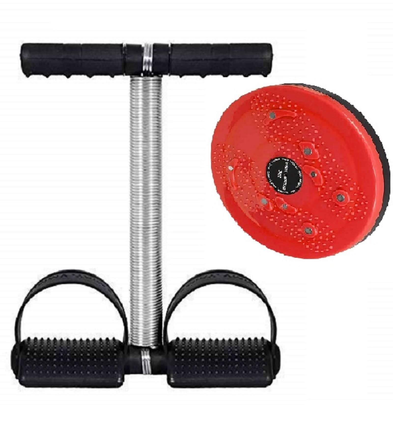 Shopeleven Tummy Trimmer & Tummy Twister Combo | Ab Exerciser for Weight Loss, Belly Fat Burner | Fitness Equipment for Men & Women | Home Gym Equipment for Core & Waist Workout - Sports and Fitness Equipment | Buy online on ZillyBuy