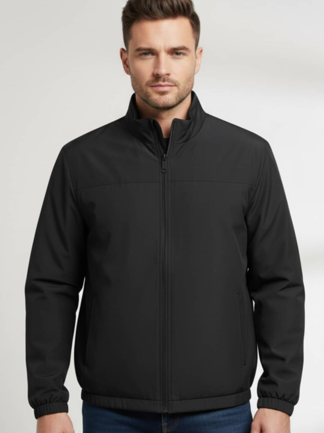 TIMBER HITCH Polyester Men's Windcheater Jacket - Black ( Pack of 1 ) TIMBER HITCH Polyester Men's Windcheater Jacket - Black ( Pack of 1 )