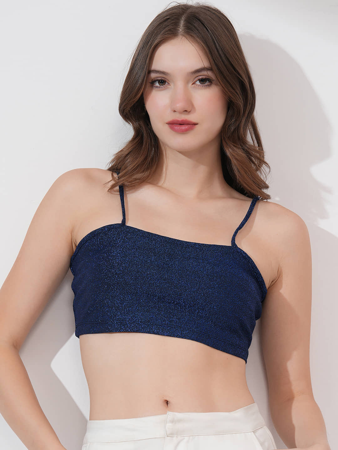 Tokyo Talkies Women's Polyester Brallete ( Black )