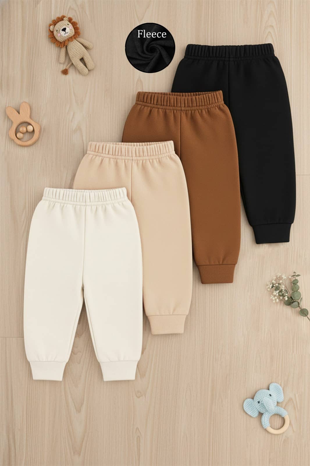 Trampoline Pack of 4 Boys Fleece Trackpant ( Multi Color ) - Track Pants | Buy online on ZillyBuy