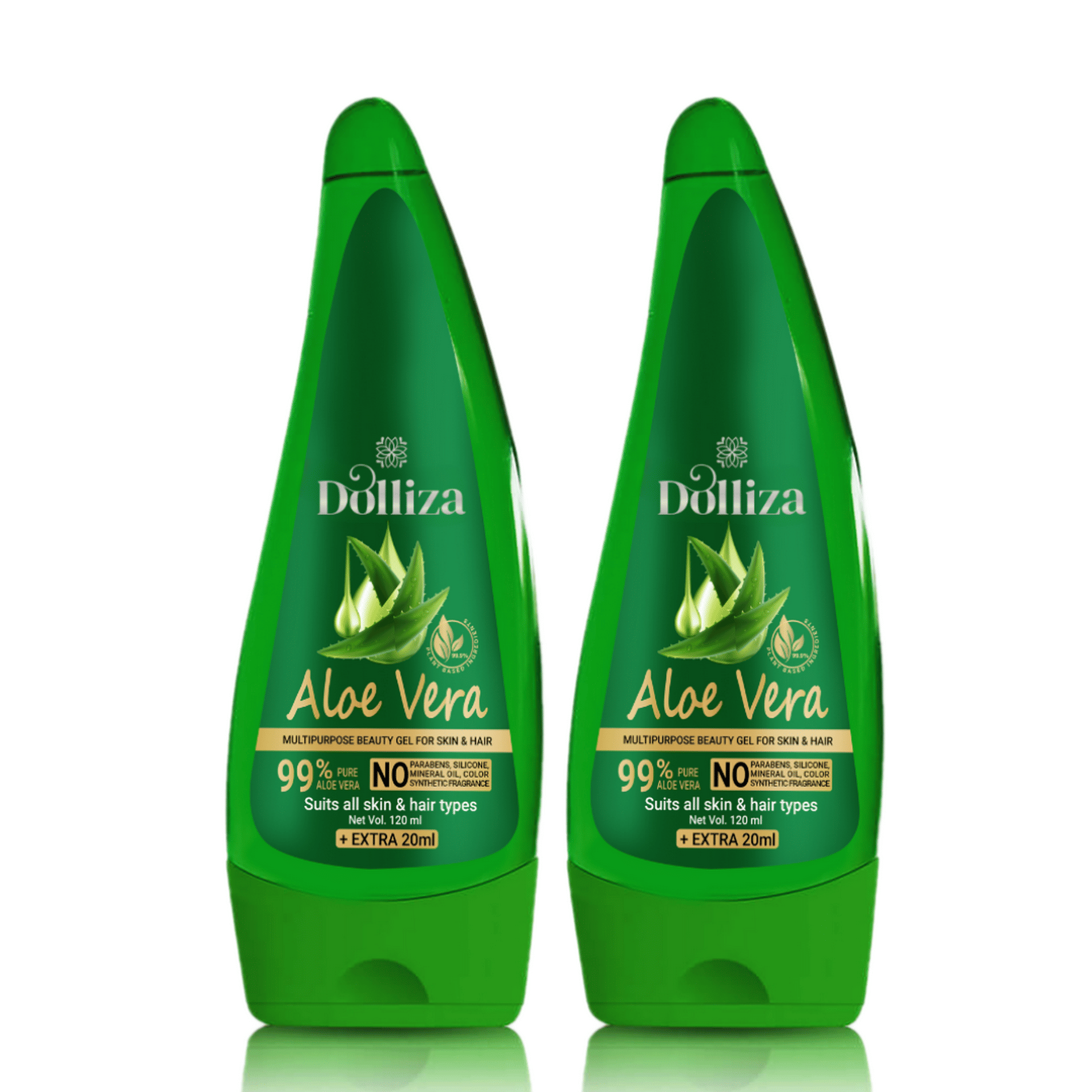     			DOLLIZA Moisturizer All Skin Type Aloe Vera ( 250 ml )