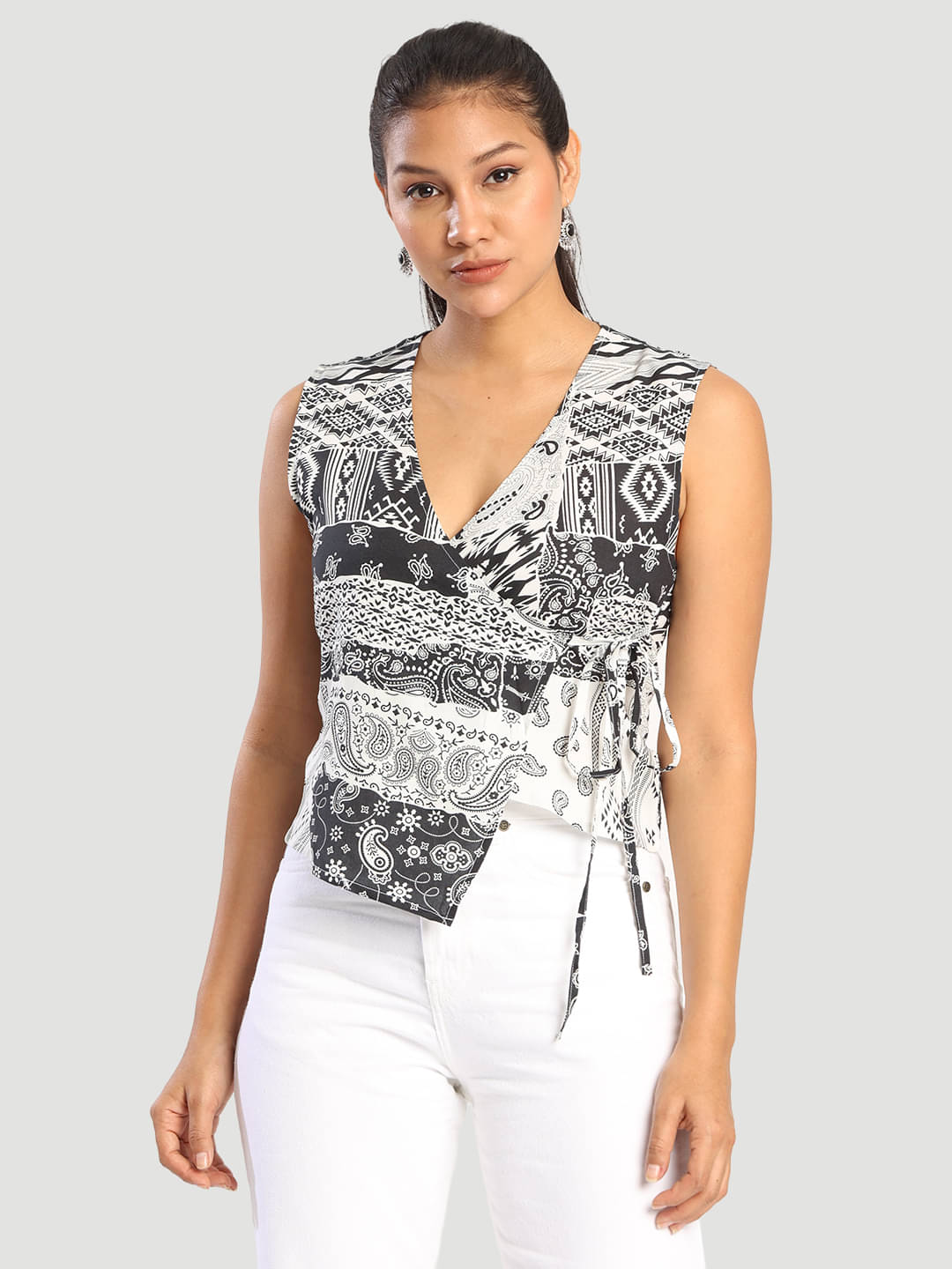 Bene Kleed Women's Rayon A-Line Top ( Multicolor ) Bene Kleed Women's Rayon A-Line Top ( Multicolor )