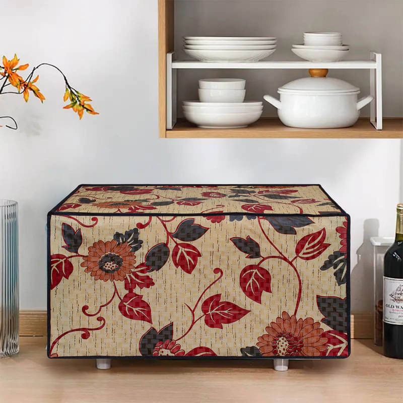 Dream Care Single PVC Beige Microwave Oven Cover -     			Dream Care Single PVC Beige Microwave Oven Cover -