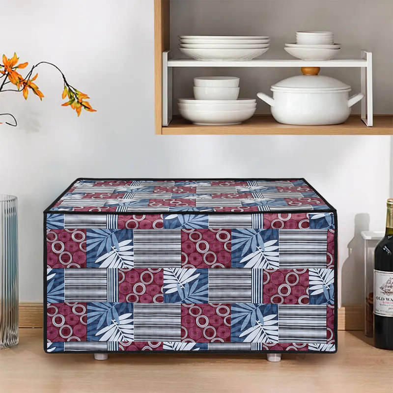     			Dream Care Single PVC Blue Microwave Oven Cover -