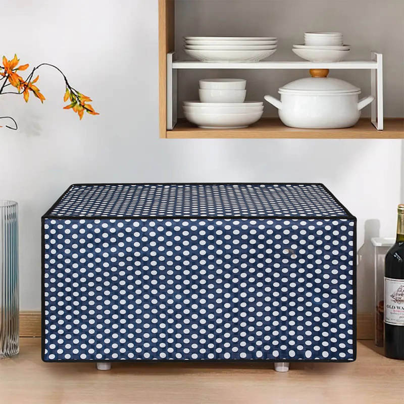     			Dream Care Single PVC Blue Microwave Oven Cover -