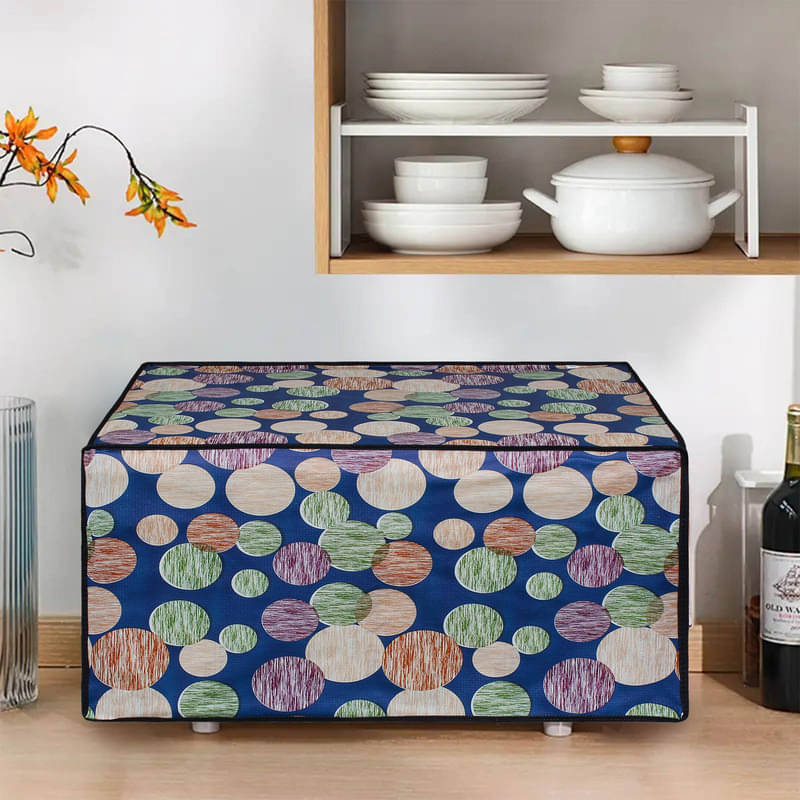     			Dream Care Single PVC Blue Microwave Oven Cover -