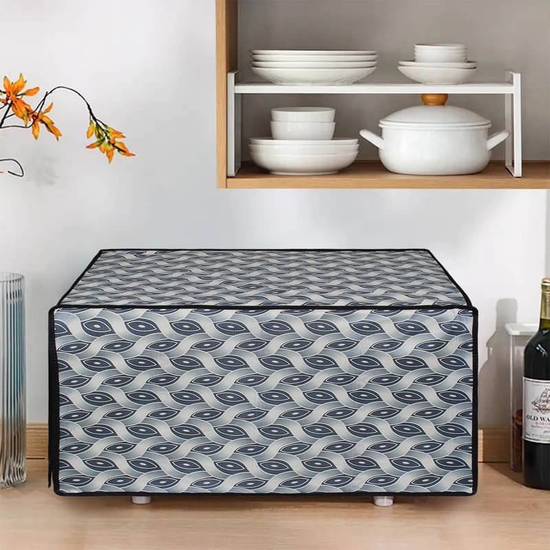     			Dream Care Single PVC Blue Microwave Oven Cover -
