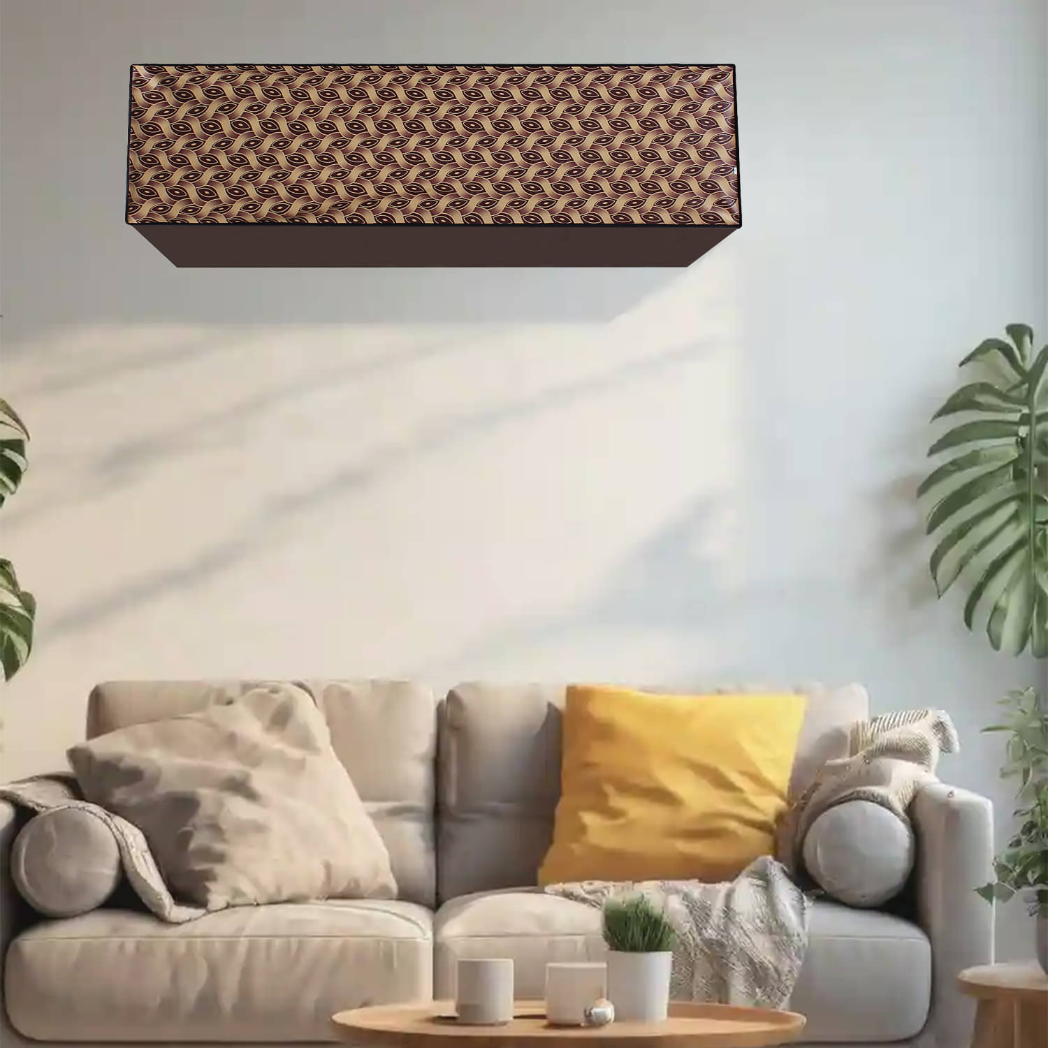 Dream Care Single PVC Brown AC Cover for 1.5 Ton Split AC     			Dream Care Single PVC Brown AC Cover for 1.5 Ton Split AC
