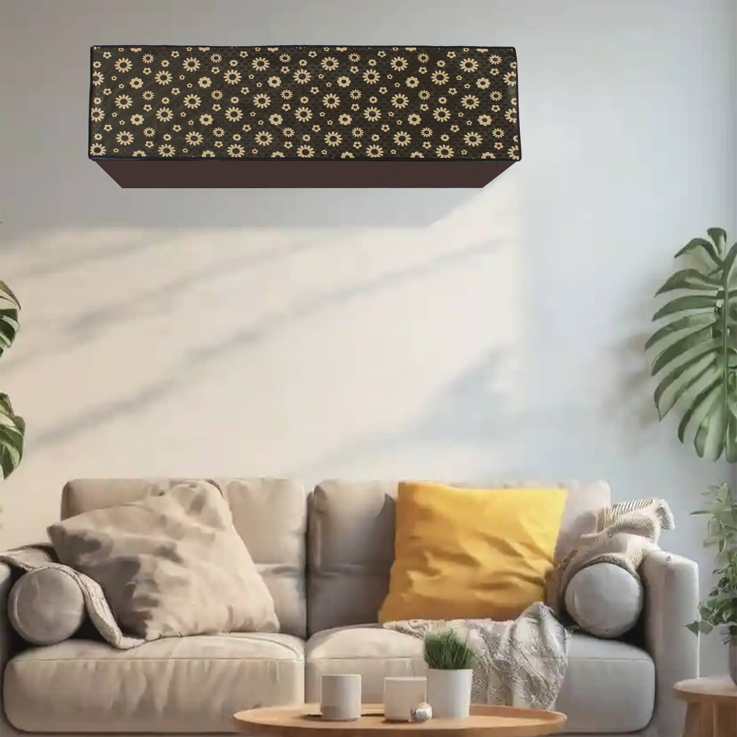 Dream Care Single PVC Brown AC Cover for 2 Ton Split AC     			Dream Care Single PVC Brown AC Cover for 2 Ton Split AC