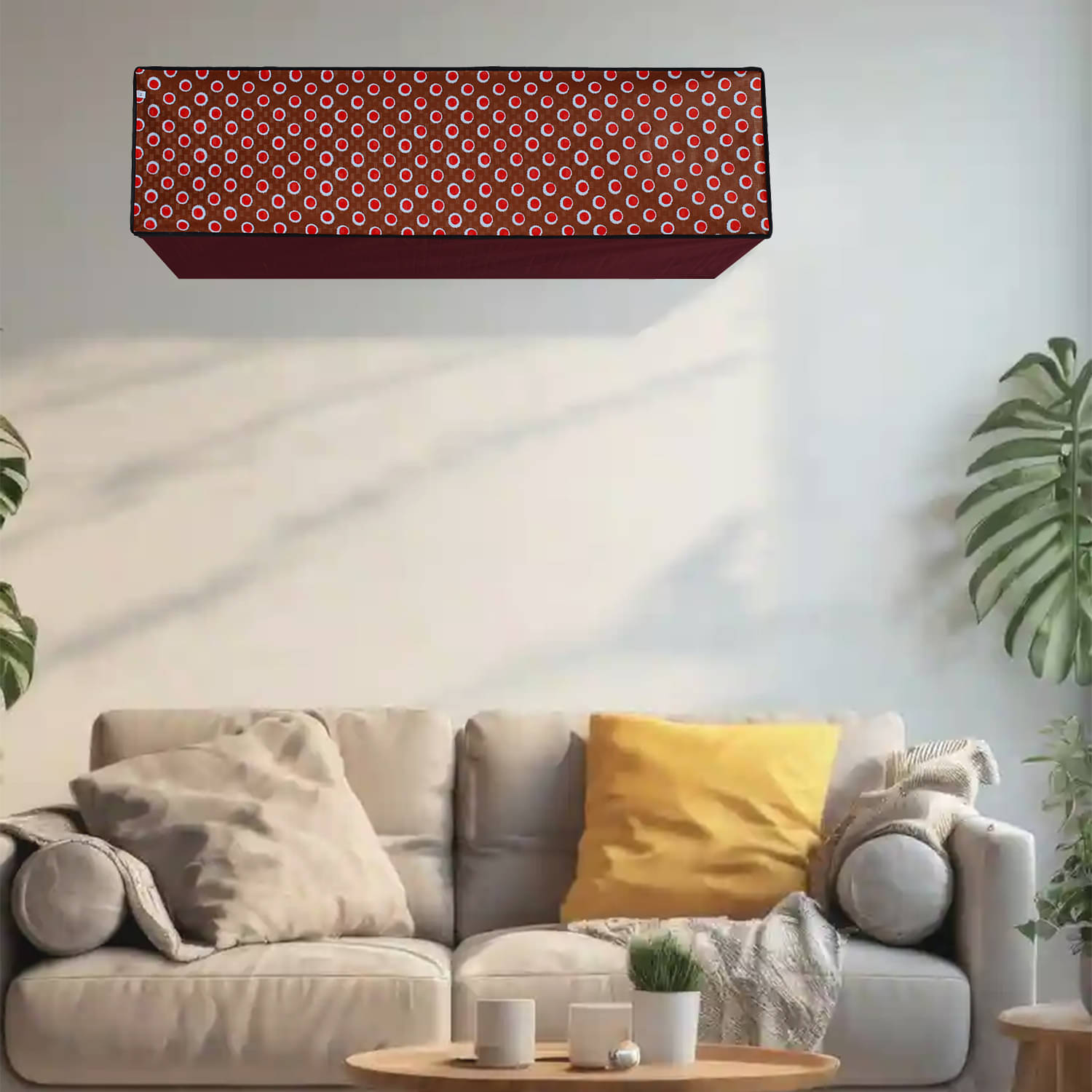 Dream Care Single PVC Brown AC Cover for 2 Ton Split AC     			Dream Care Single PVC Brown AC Cover for 2 Ton Split AC