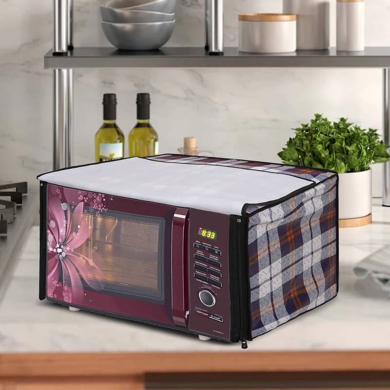     			Dream Care Single PVC Gray Microwave Oven Cover -