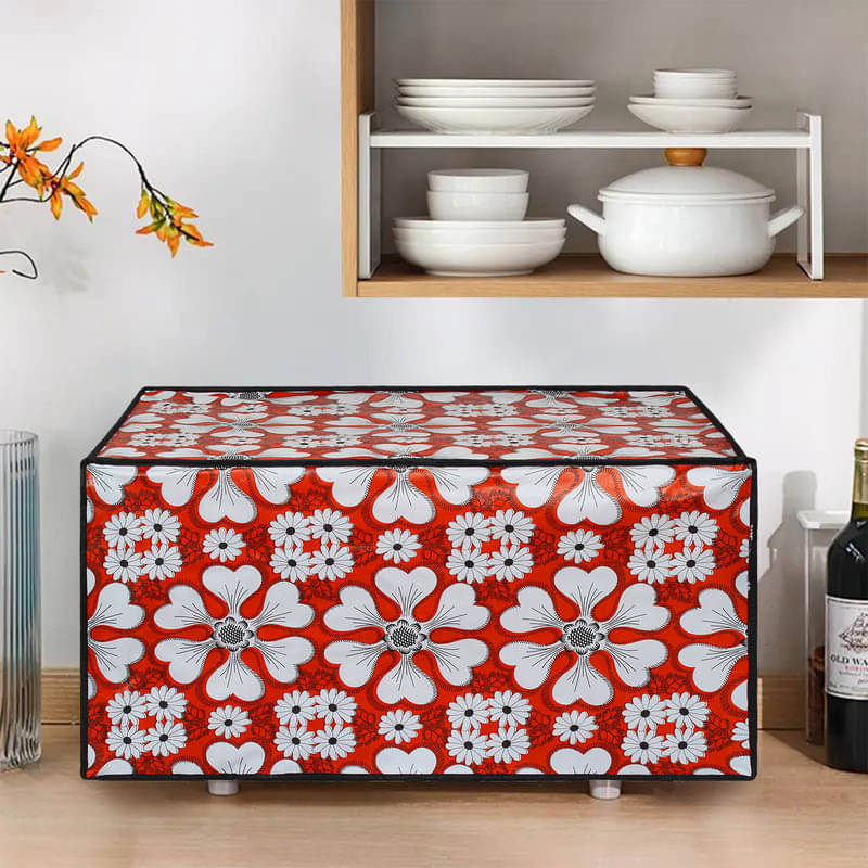 Dream Care Single PVC Red Microwave Oven Cover -     			Dream Care Single PVC Red Microwave Oven Cover -