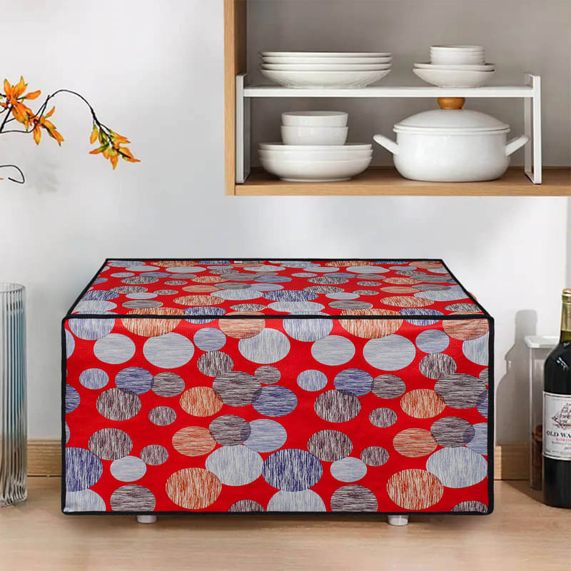 Dream Care Single PVC Red Microwave Oven Cover -     			Dream Care Single PVC Red Microwave Oven Cover -