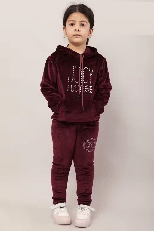     			Generic Pack of 1 Girls Fleece Sweatshirt ( Maroon )