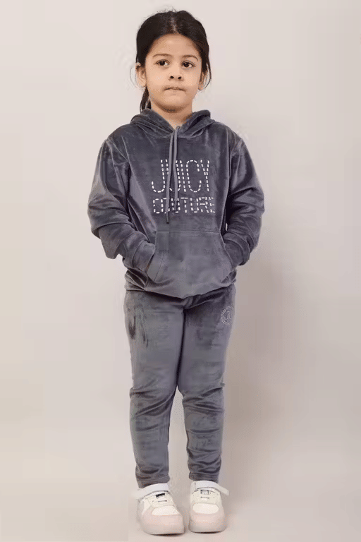     			Generic Pack of 1 Girls Fleece Sweatshirt ( Grey )