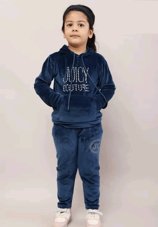     			Generic Pack of 1 Girls Fleece Sweatshirt ( Blue )