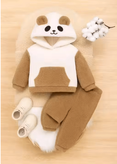 Generic MI Clothing Pack of 1 Baby Girls Woollen Sweartshirt & Trackpants ( Brown ) Generic MI Clothing Pack of 1 Baby Girls Woollen Sweartshirt & Trackpants ( Brown )