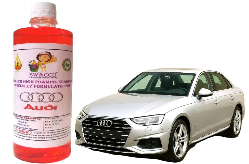 High Foaming Car Shampoo For Audi A4 I Non-Toxic Formula I Ph Balanced I Super Saver Pack I Premium Wax Formulation I Glossy & Shine I 500ml High Foaming Car Shampoo For Audi A4 I Non-Toxic Formula I Ph Balanced I Super Saver Pack I Premium Wax Formulation I Glossy & Shine I 500ml