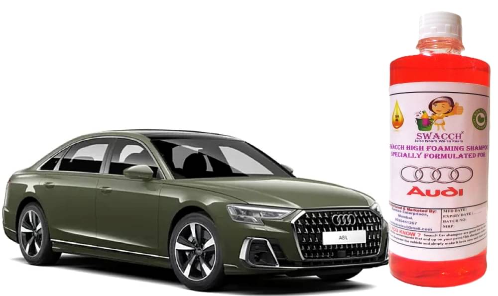 High Foaming Car Shampoo For Audi A8L I Non-Toxic Formula I Ph Balanced I Super Saver Pack I Premium Wax Formulation I Glossy & Shine I 500ml High Foaming Car Shampoo For Audi A8L I Non-Toxic Formula I Ph Balanced I Super Saver Pack I Premium Wax Formulation I Glossy & Shine I 500ml