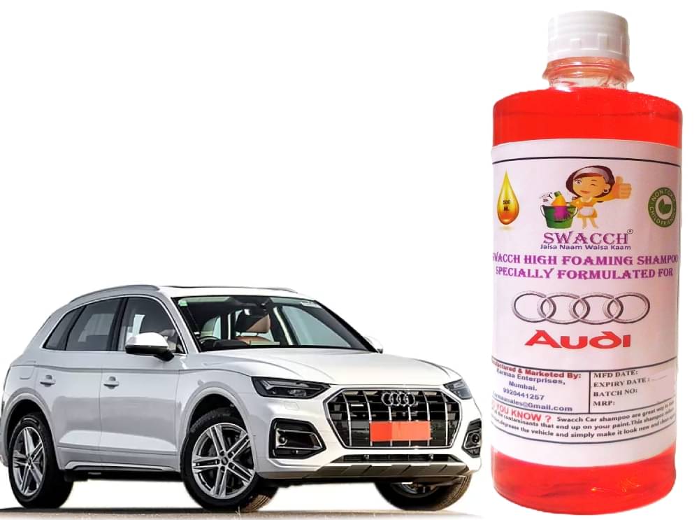 High Foaming Car Shampoo Formulated For Audi Q5 I Non-Toxic Formula I Ph Balanced I Super Saver Pack I Premium Wax Formulation I Glossy & Shine I 500ml High Foaming Car Shampoo Formulated For Audi Q5 I Non-Toxic Formula I Ph Balanced I Super Saver Pack I Premium Wax Formulation I Glossy & Shine I 500ml