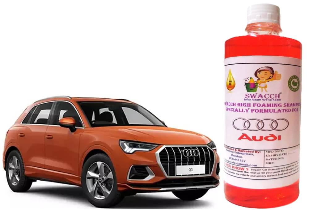 High Foaming Car Shampoo Formulated For Audi Q3 I Non-Toxic Formula I Ph Balanced I Super Saver Pack I Premium Wax Formulation I Glossy & Shine I 500ml High Foaming Car Shampoo Formulated For Audi Q3 I Non-Toxic Formula I Ph Balanced I Super Saver Pack I Premium Wax Formulation I Glossy & Shine I 500ml