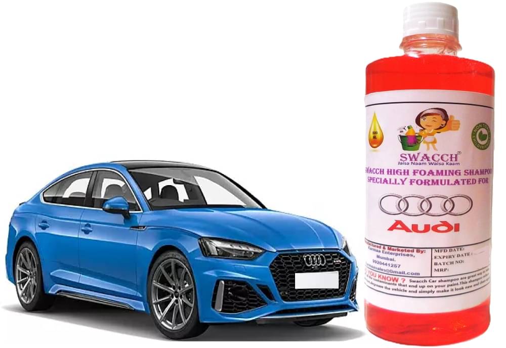 High Foaming Car Shampoo Formulated For Audi RS5 I Non-Toxic Formula I Ph Balanced I Super Saver Pack I Premium Wax Formulation I Glossy & Shine I 500ml High Foaming Car Shampoo Formulated For Audi RS5 I Non-Toxic Formula I Ph Balanced I Super Saver Pack I Premium Wax Formulation I Glossy & Shine I 500ml