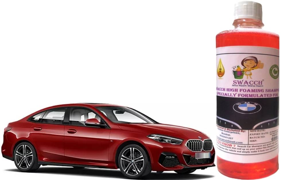 High Foaming Car Shampoo Formulated For Bmw 2 Series I Non-Toxic Formula I Ph Balanced I Super Saver Pack I Premium Wax Formulation I Glossy & Shine I 500ml High Foaming Car Shampoo Formulated For Bmw 2 Series I Non-Toxic Formula I Ph Balanced I Super Saver Pack I Premium Wax Formulation I Glossy & Shine I 500ml