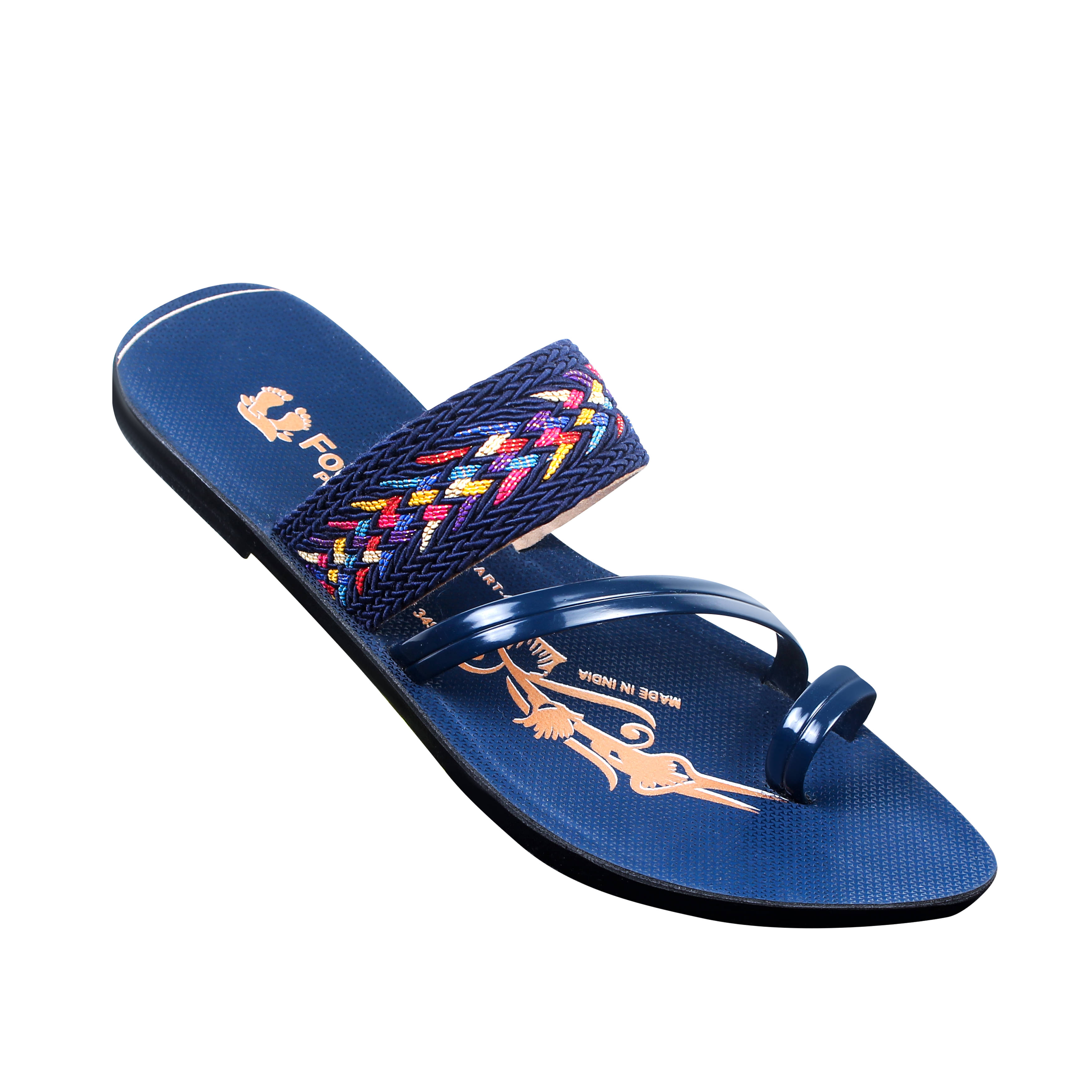 PU RUDRA Blue Women's Flats PU RUDRA Blue Women's Flats