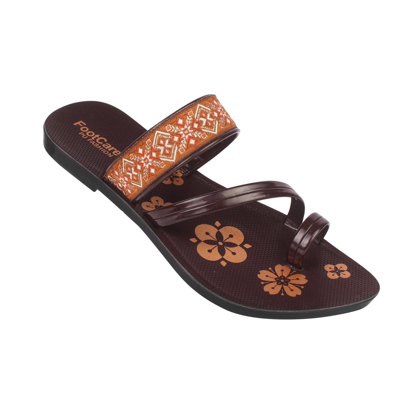 PU RUDRA Brown Women's Flats PU RUDRA Brown Women's Flats