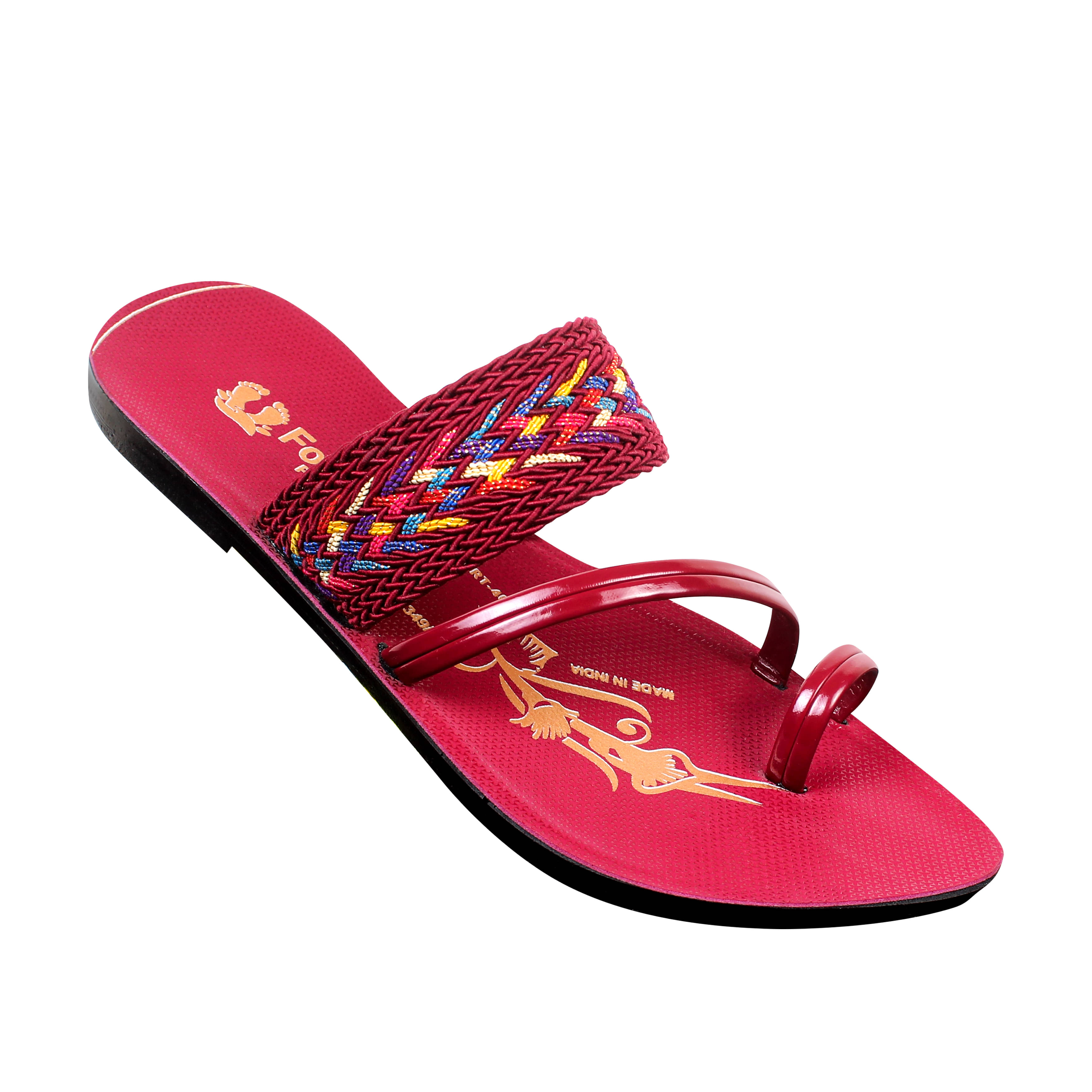 PU RUDRA Maroon Women's Flats PU RUDRA Maroon Women's Flats