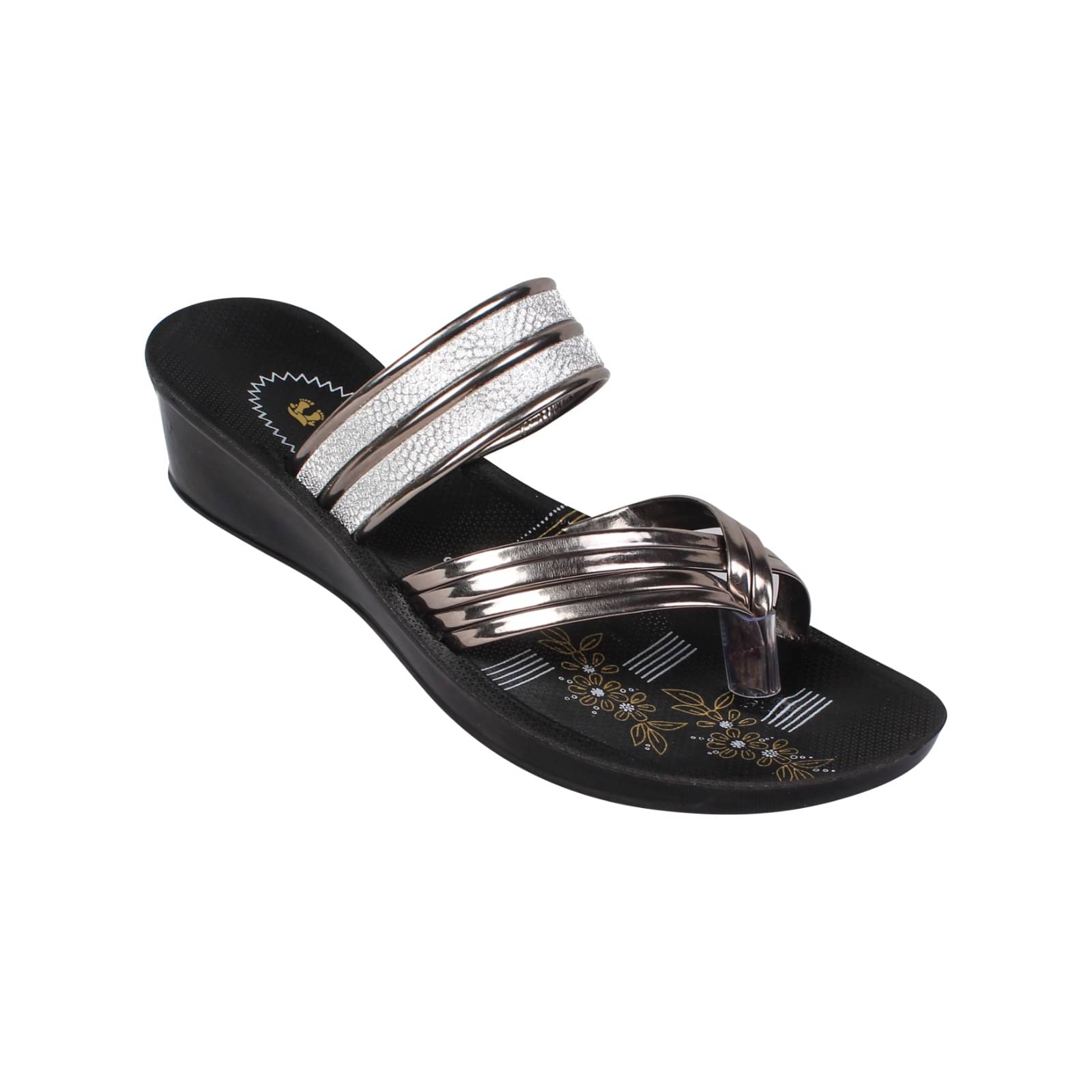 PU RUDRA Silver Women's Flats PU RUDRA Silver Women's Flats