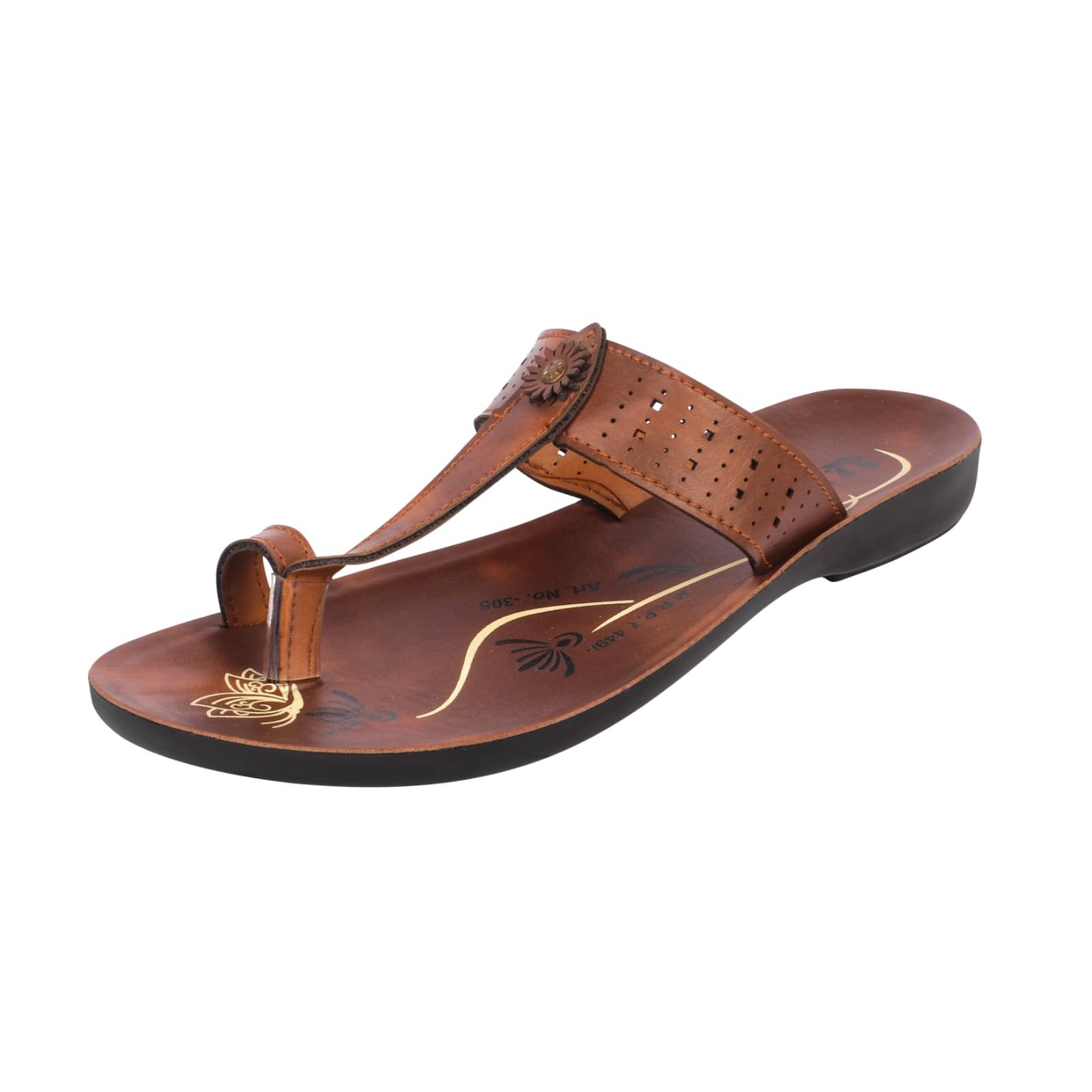 PU RUDRA Tan Women's Flats PU RUDRA Tan Women's Flats