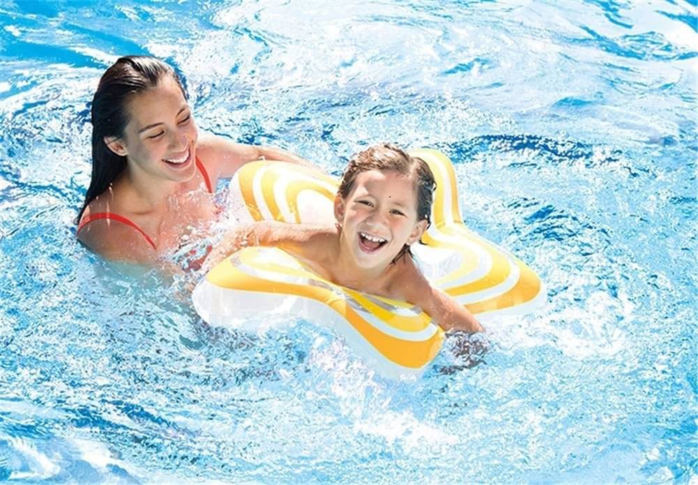     			Star Pool Ring for kids and adults, Swimming Rings Inflatable Tubes, Summer Fun Water Toys for Kids, Party Fun, Beach Outdoor Party Supplies - Multicolor (80cm)