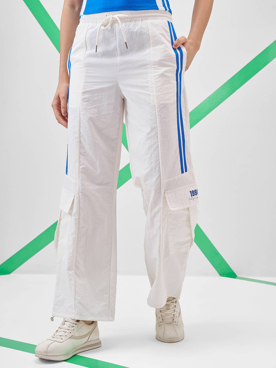     			Tokyo Talkies Women Nylon Sports Trackpants