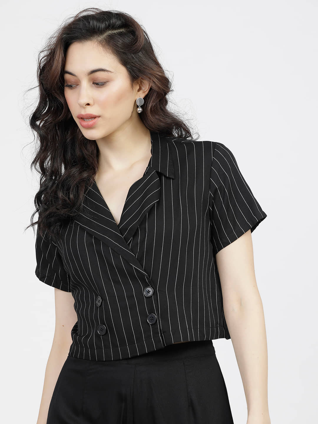 Tokyo Talkies Women's Viscose Regular Top ( Multi Color )