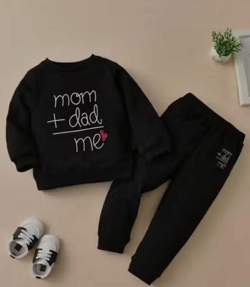 WARSI BROTHER''S Pack of 1 Baby Boys Cotton Blend T-Shirt & Capris Set ( Black ) WARSI BROTHER''S Pack of 1 Baby Boys Cotton Blend T-Shirt & Capris Set ( Black )