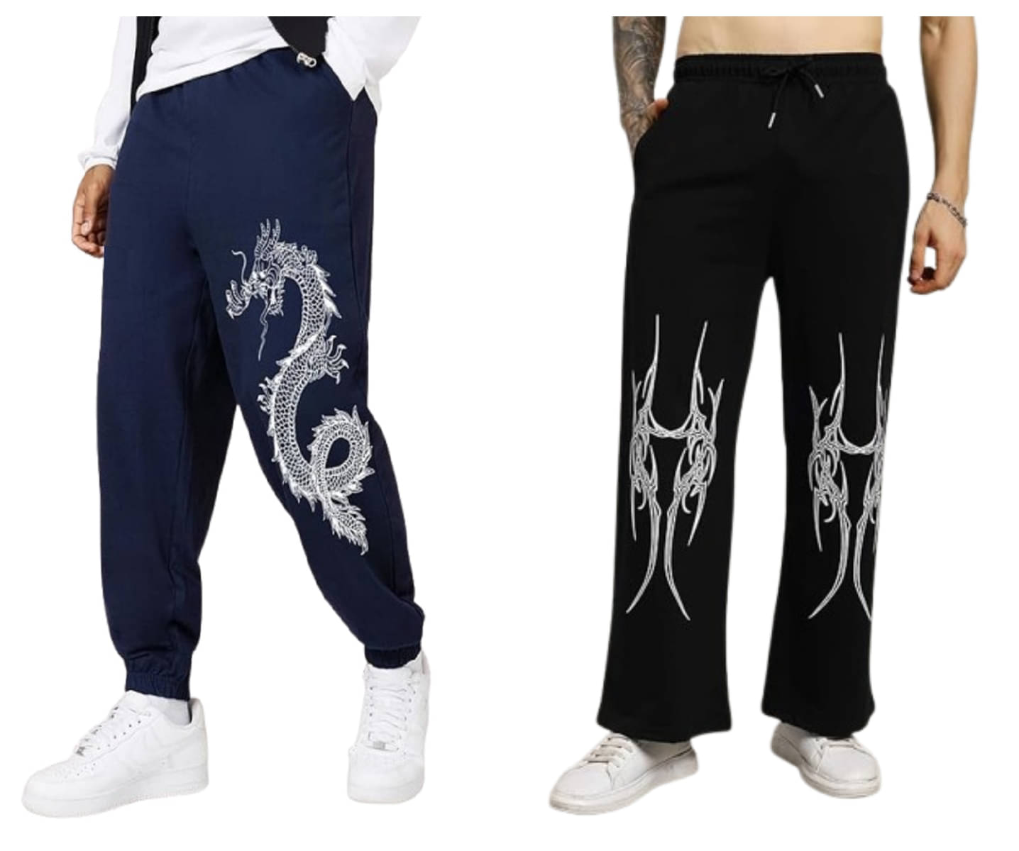     			attitude start of fashion Blue Lycra Men's Joggers ( Pack of 2 )