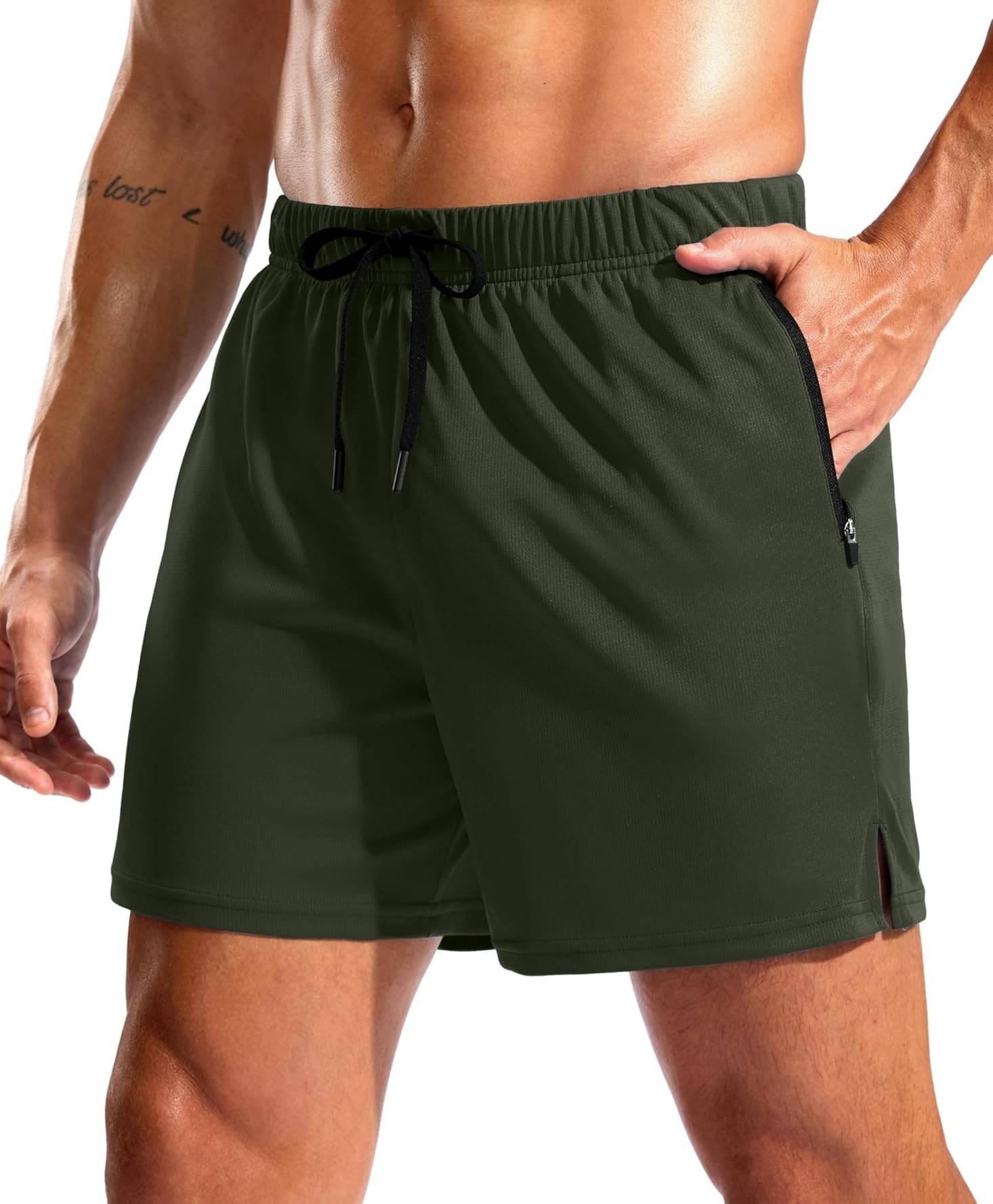     			A F O Pack of 1 Polyester Boxers For Men's ( Olive Green )