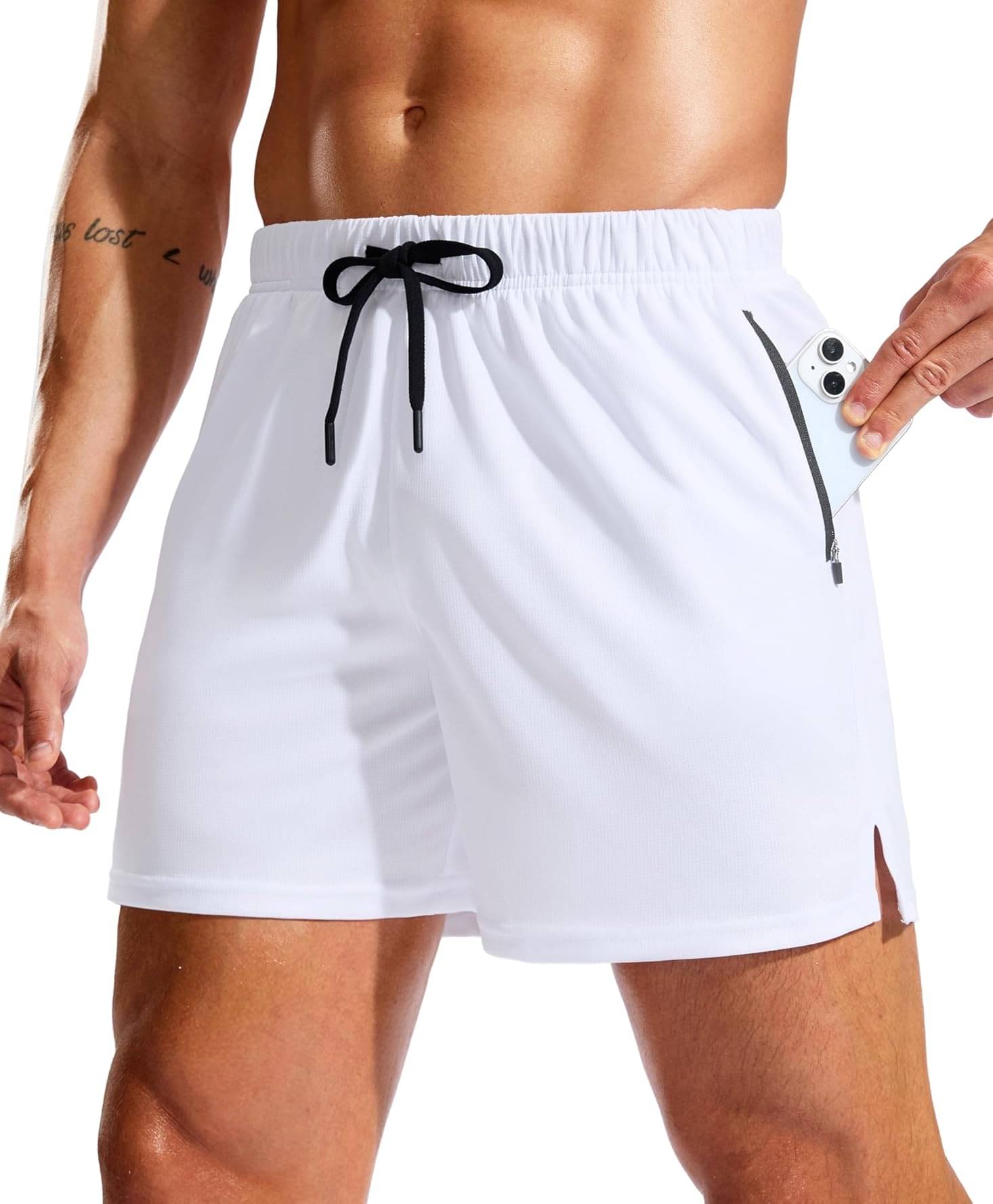     			A F O Pack of 1 Polyester Boxers For Men's ( White )