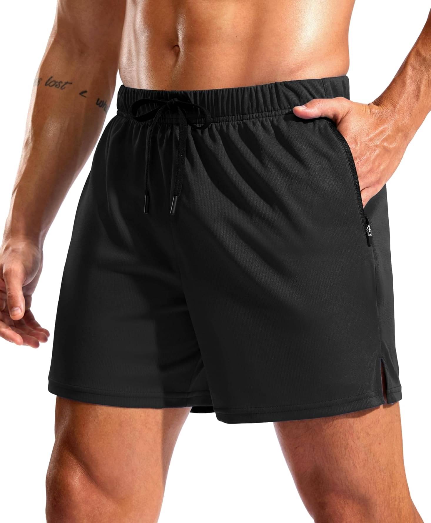     			A F O Pack of 1 Polyester Boxers For Men's ( Black )