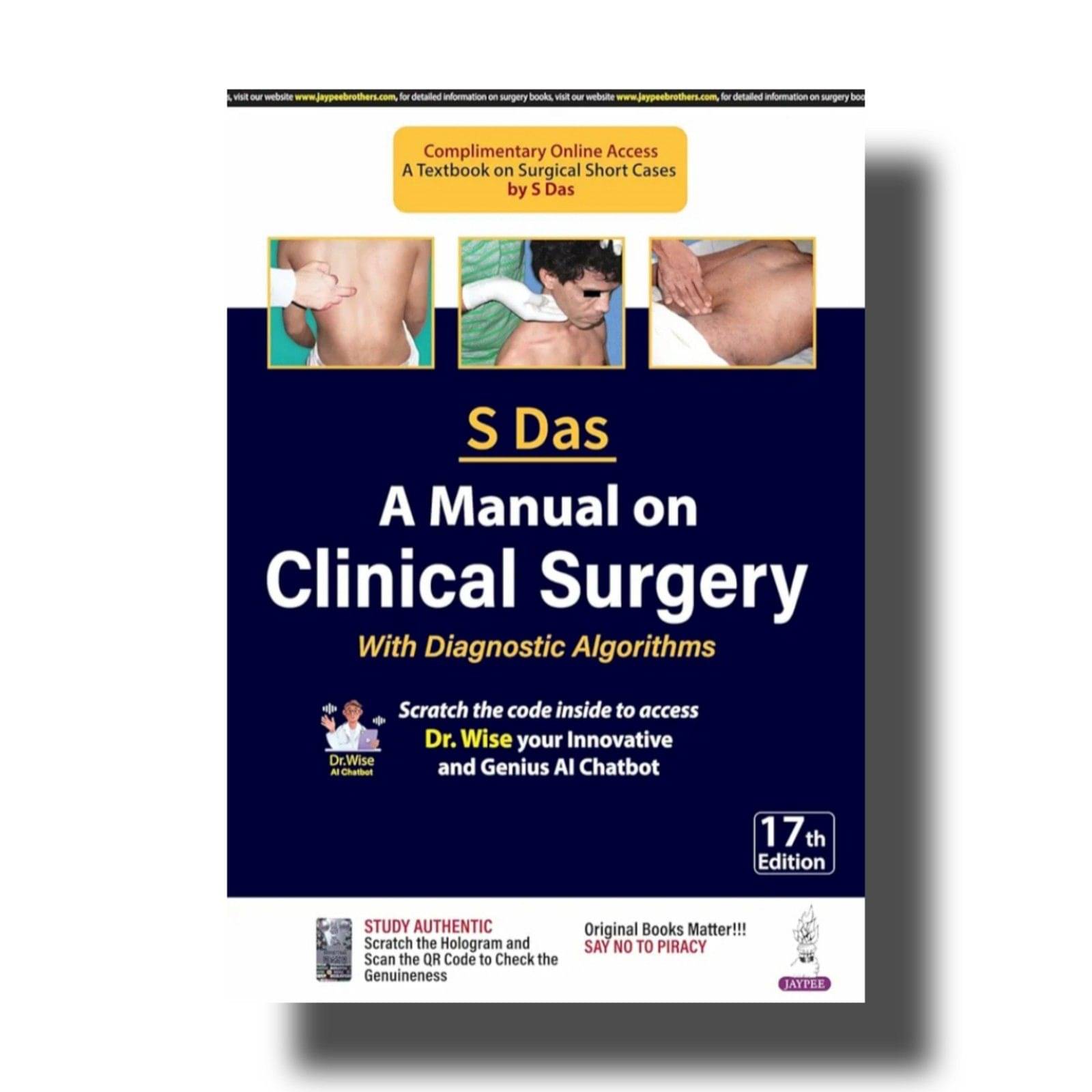 A manual on clinical surgery s das 17e A manual on clinical surgery s das 17e