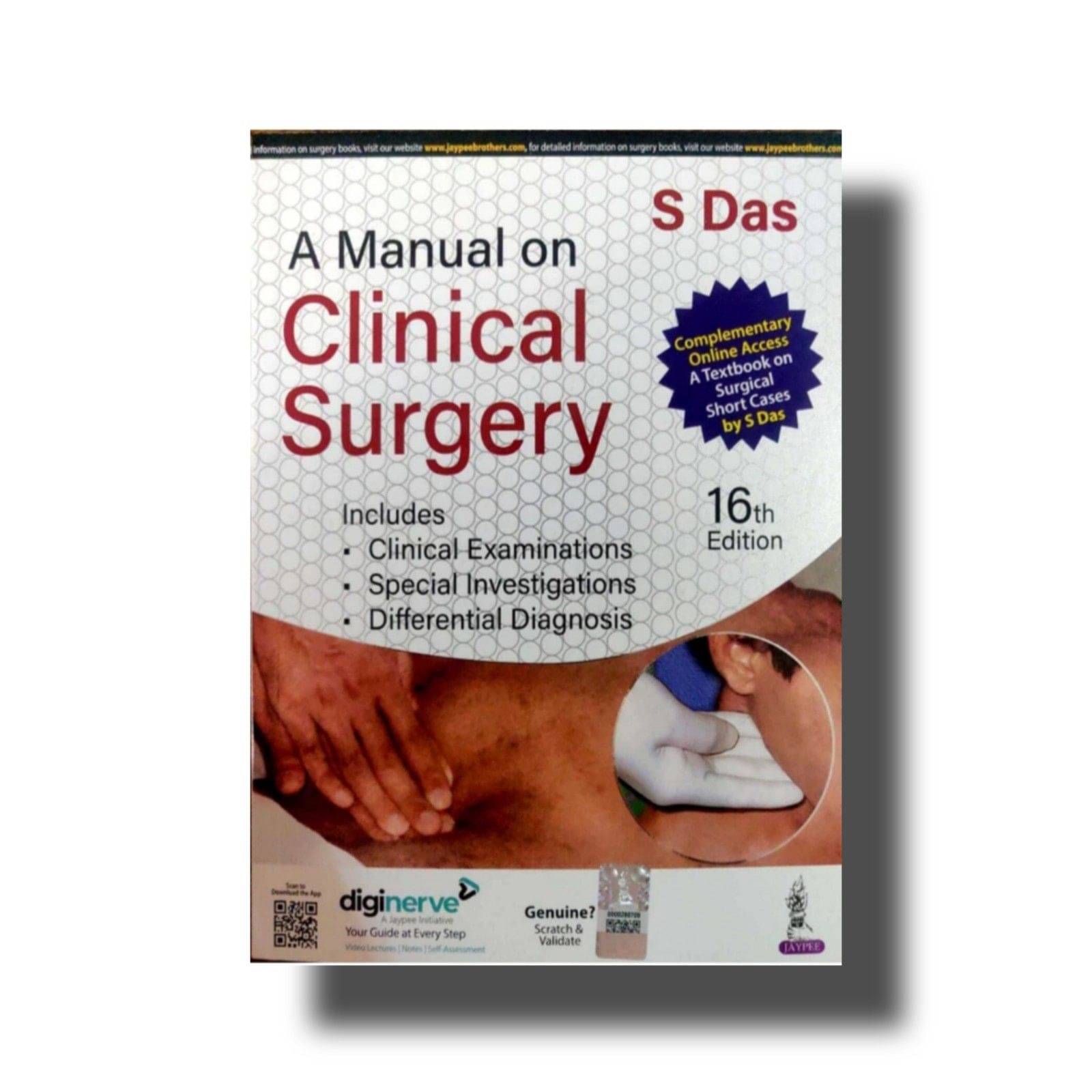 A manual on clinical surgery s das A manual on clinical surgery s das