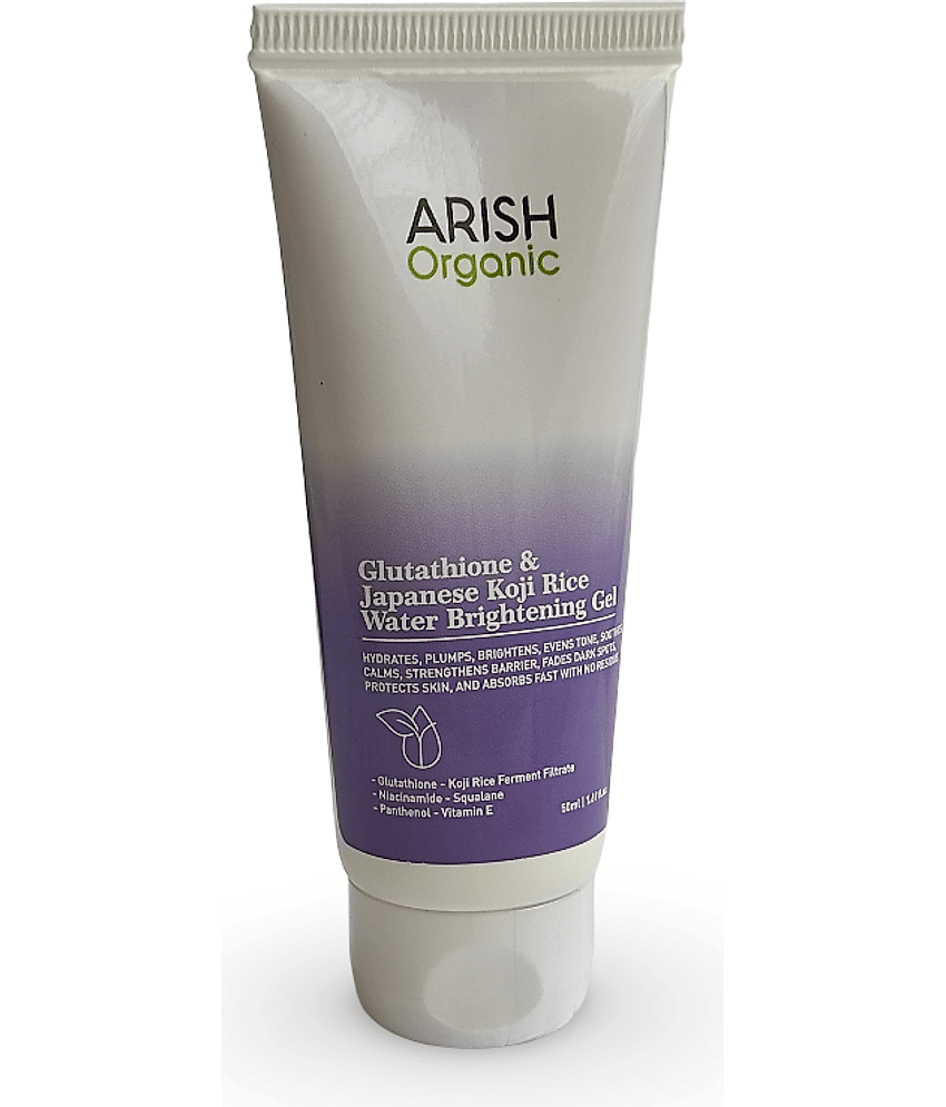 arish glutathione gel Buy Organic & Japanese Koji Rice Water Brightening Cream Online at Best Price Gold Gel