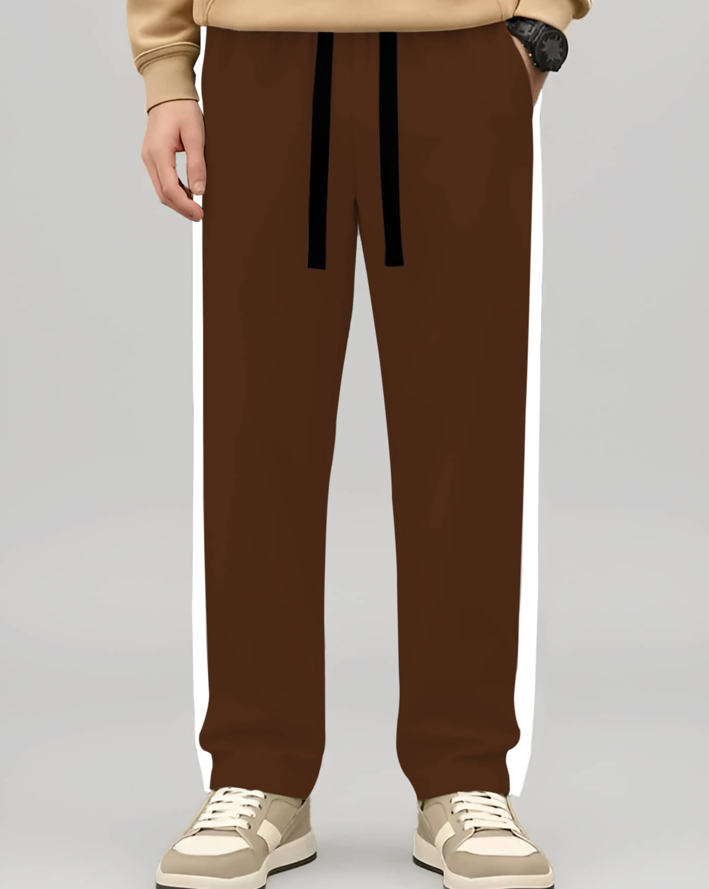AUSK Brown Polyester Men's Trackpants ( Pack of 1 ) AUSK Brown Polyester Men's Trackpants ( Pack of 1 )