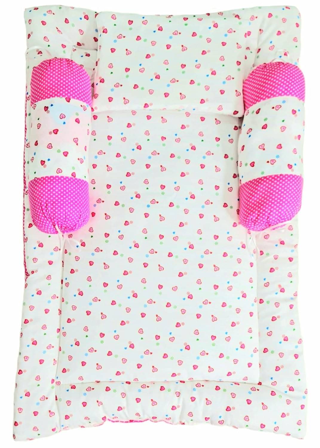     			Adore Stuff Pink Cotton ( 1 pcs) Bedding Sets