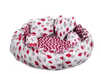     			Adore Stuff Red Cotton ( 1 pcs) Bedding Sets